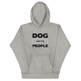 Grey Hoodie - Dog Save The People Classic Logo