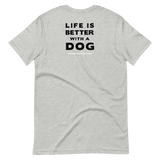 Heather Grey Shirt - Dog Save The People Classic Logo