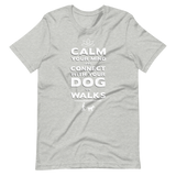 Grey Shirt - Dog Walk Meditation Logo
